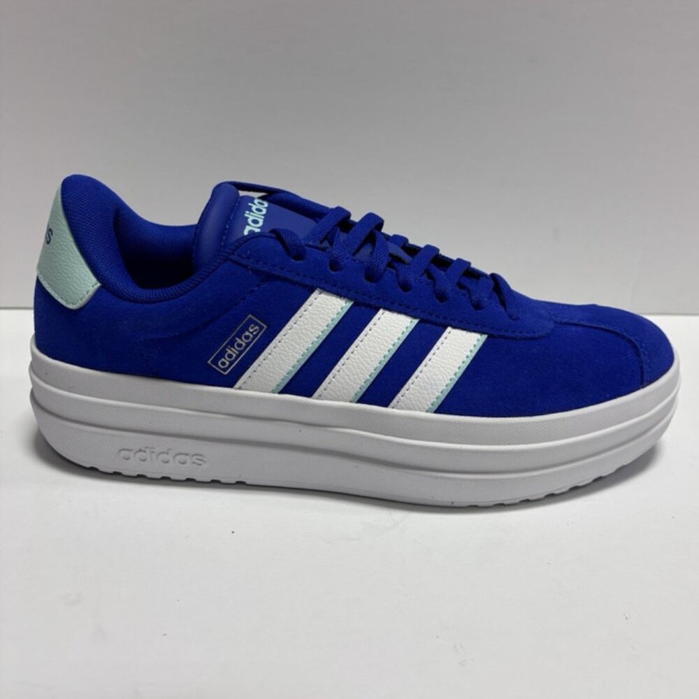 adidas Blue and White Athletic Shoes